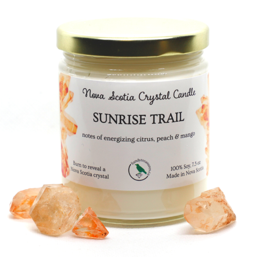 Nova Scotia Crystal Candle - Sunrise Trail
