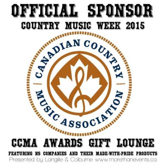 Fundy Treasures official sponsor of the 2015 ccma awards gift lounge