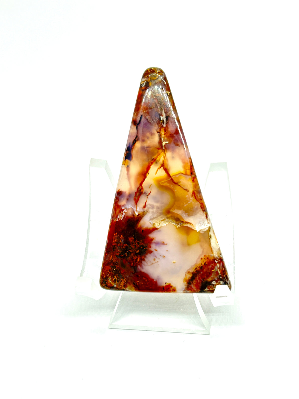 Bay of Fundy Red and Yellow Moss Agate