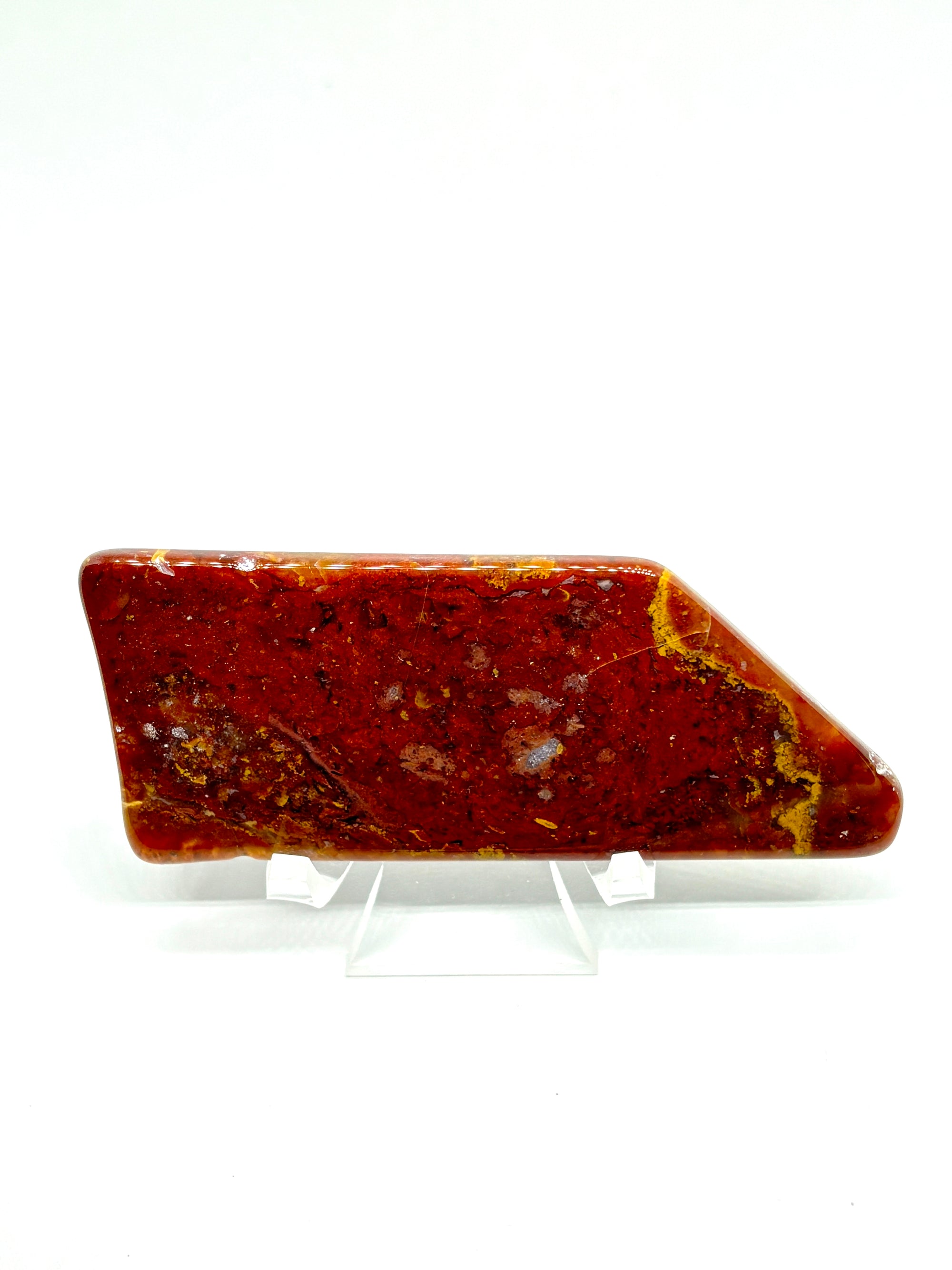 Bay of Fundy Red and Yellow Moss Agate