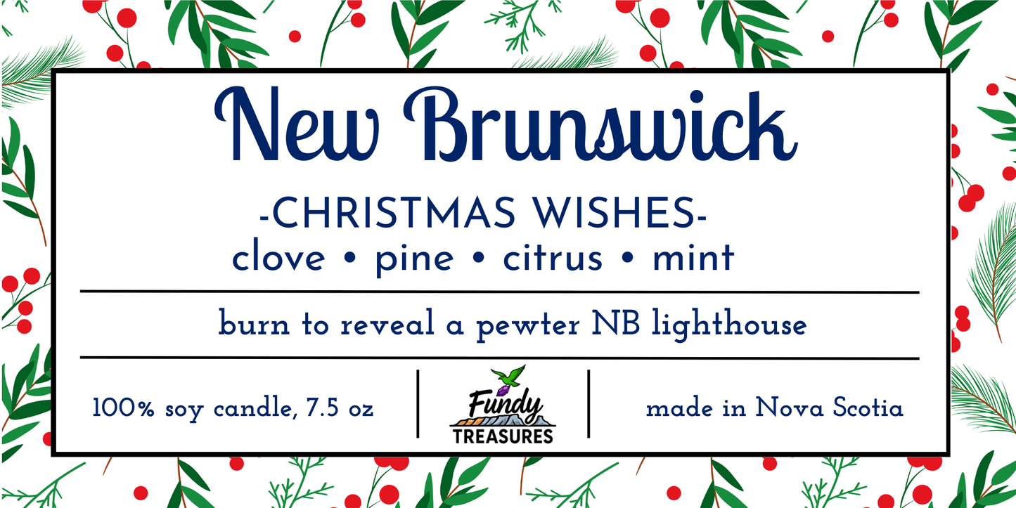 East Coast Charm Candle Collection- New Brunswick