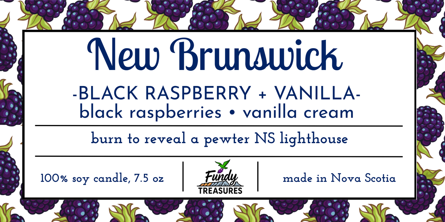 East Coast Charm Candle Collection- New Brunswick