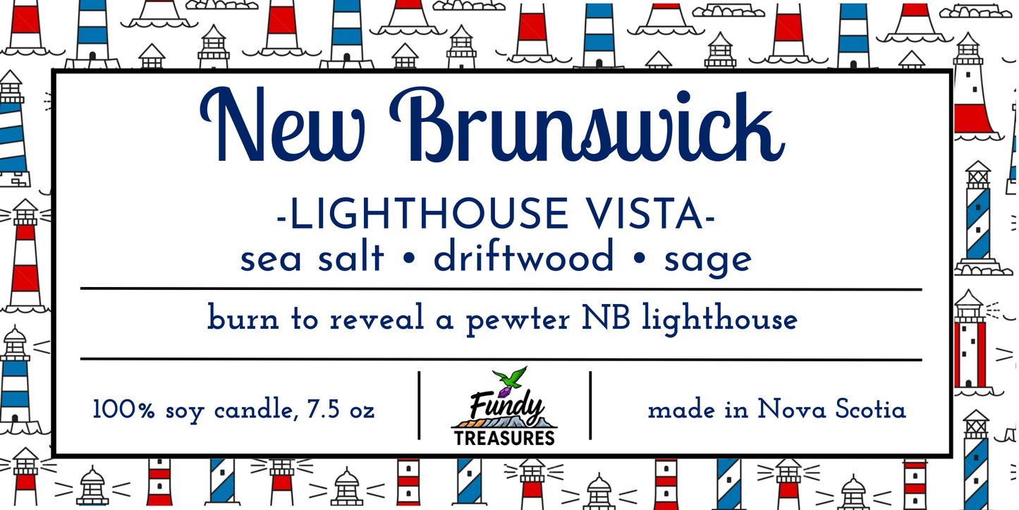 East Coast Charm Candle Collection- New Brunswick