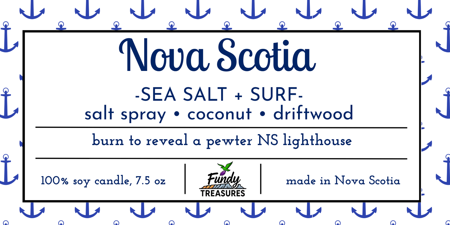 East Coast Charm Candle Collection- Nova Scotia