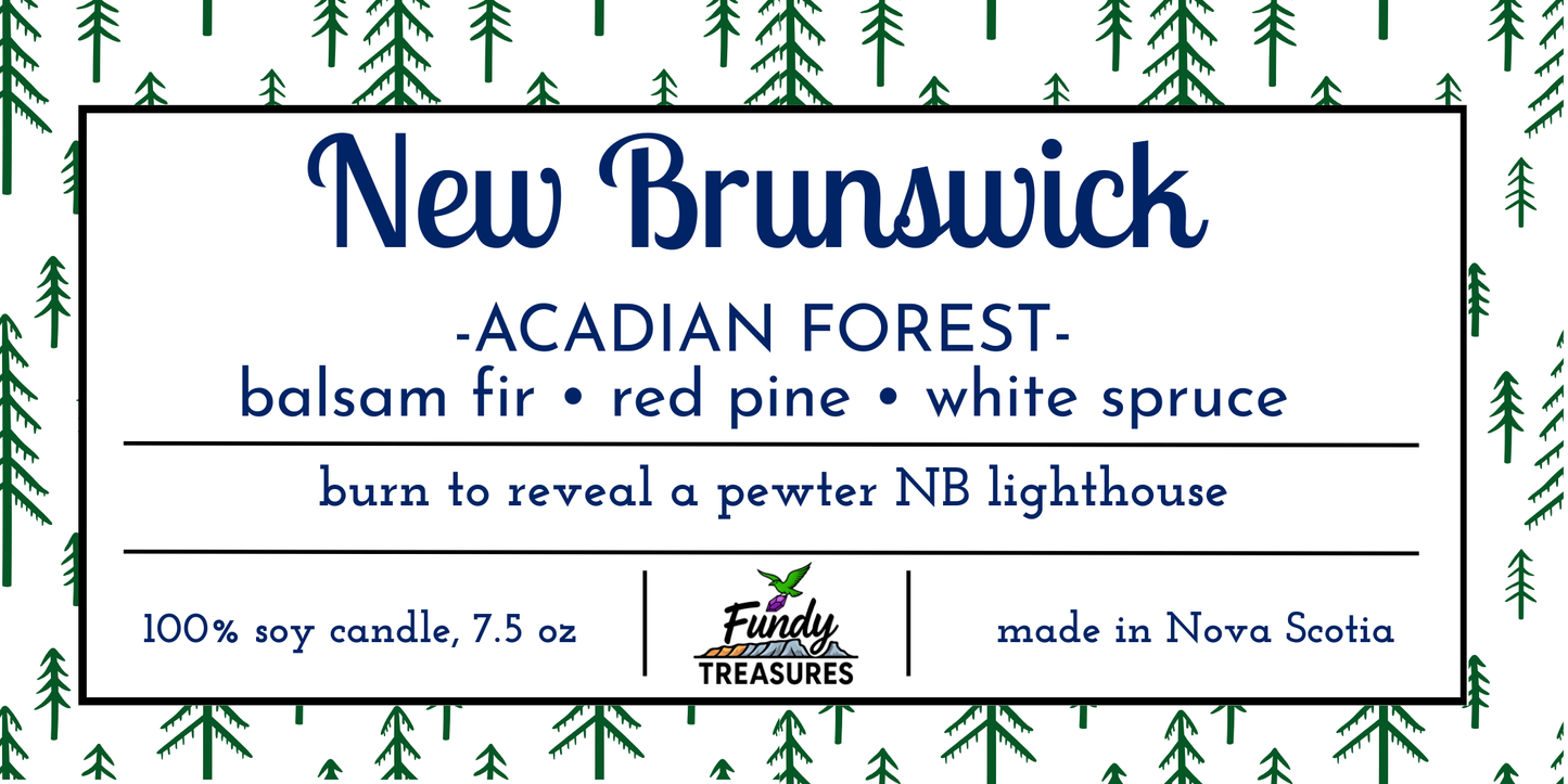 East Coast Charm Candle Collection- New Brunswick