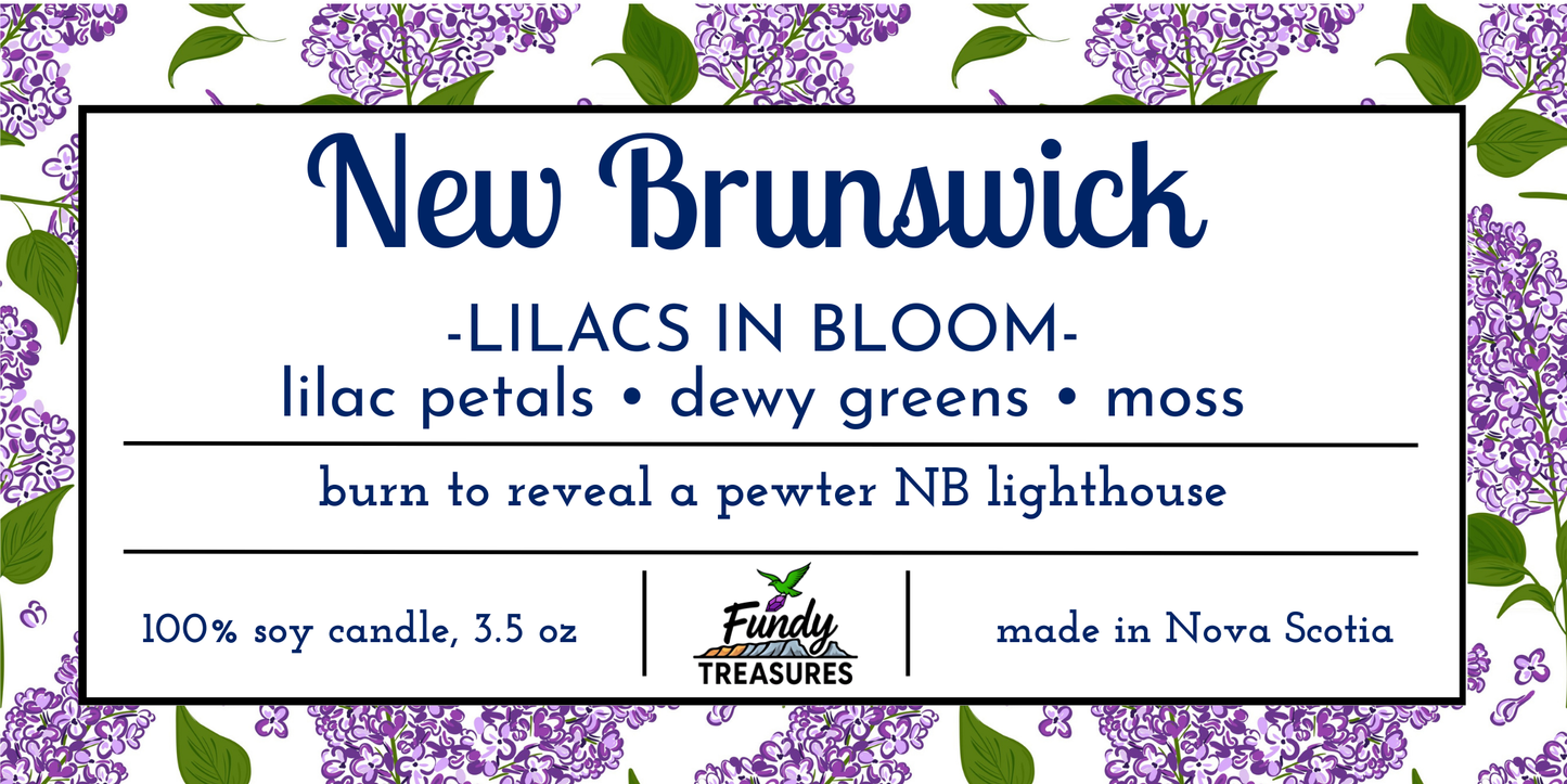 East Coast Charm Candle Collection- New Brunswick