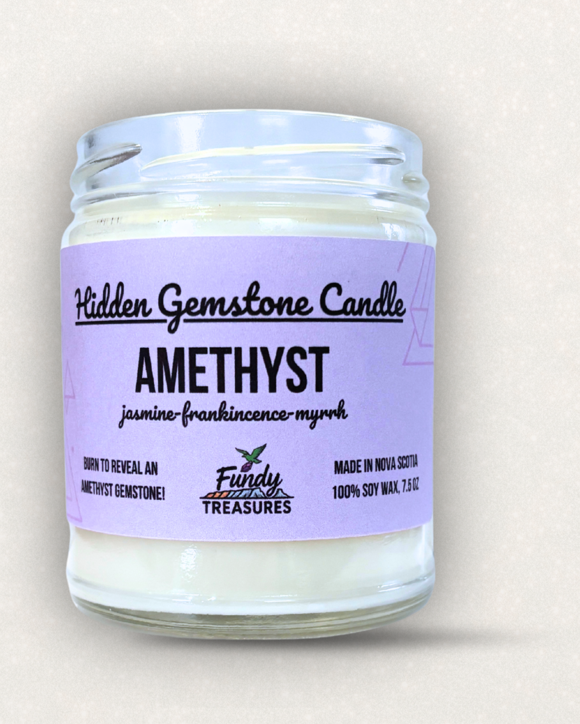 amethyst candle