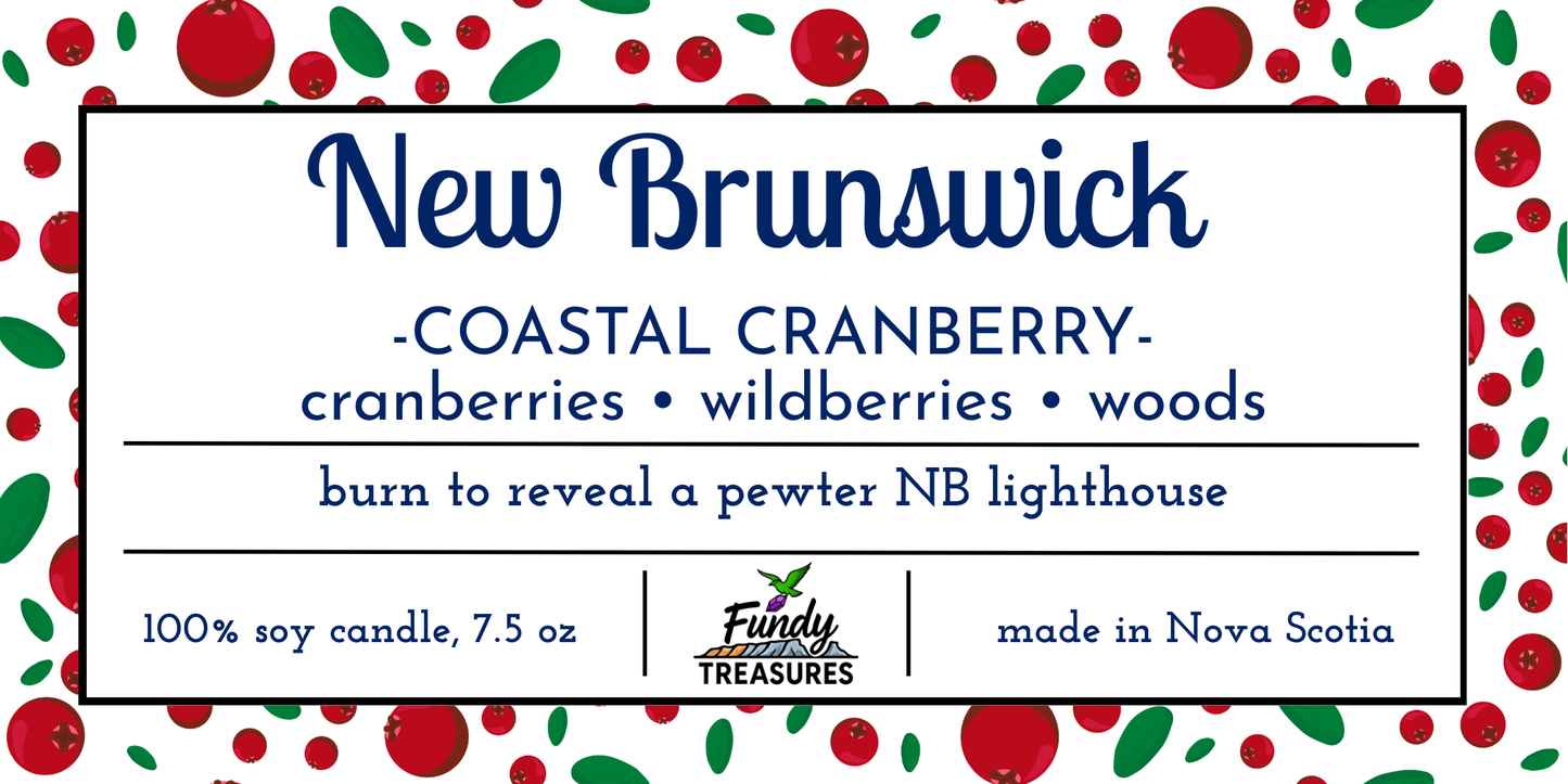 East Coast Charm Candle Collection- New Brunswick