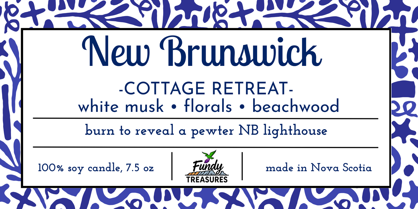 East Coast Charm Candle Collection- New Brunswick