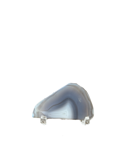 Bay of Fundy Grey Banded Agate