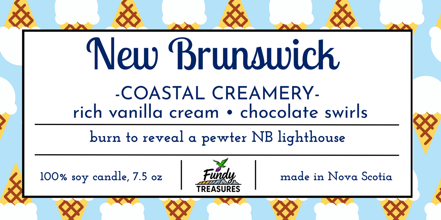 East Coast Charm Candle Collection- New Brunswick