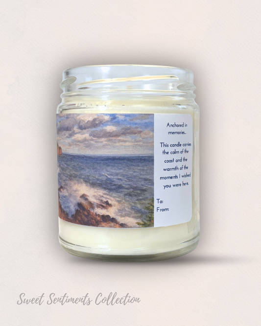 Sweet Sentiment Candle- Anchored in Memories
