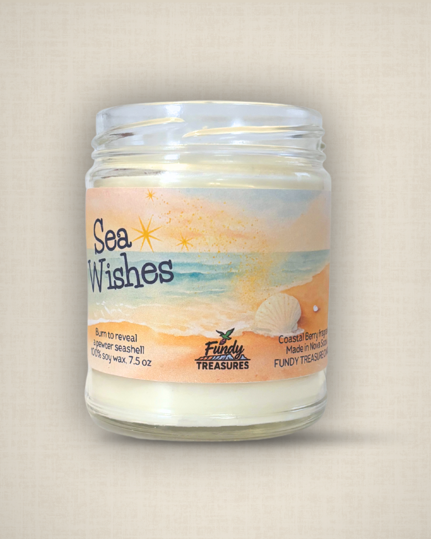 Sea Wishes candle inspired by Atlantic coastal scents