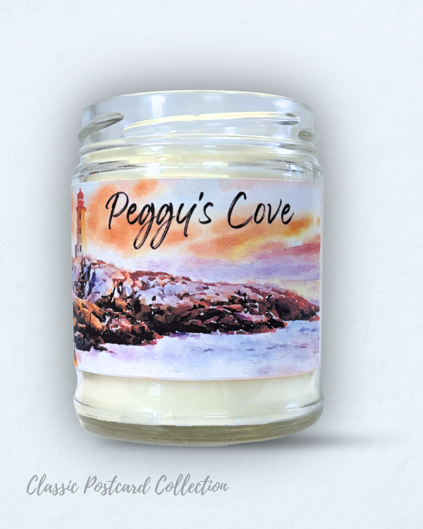 Peggy’s Cove candle inspired by Nova Scotia’s famous lighthouse