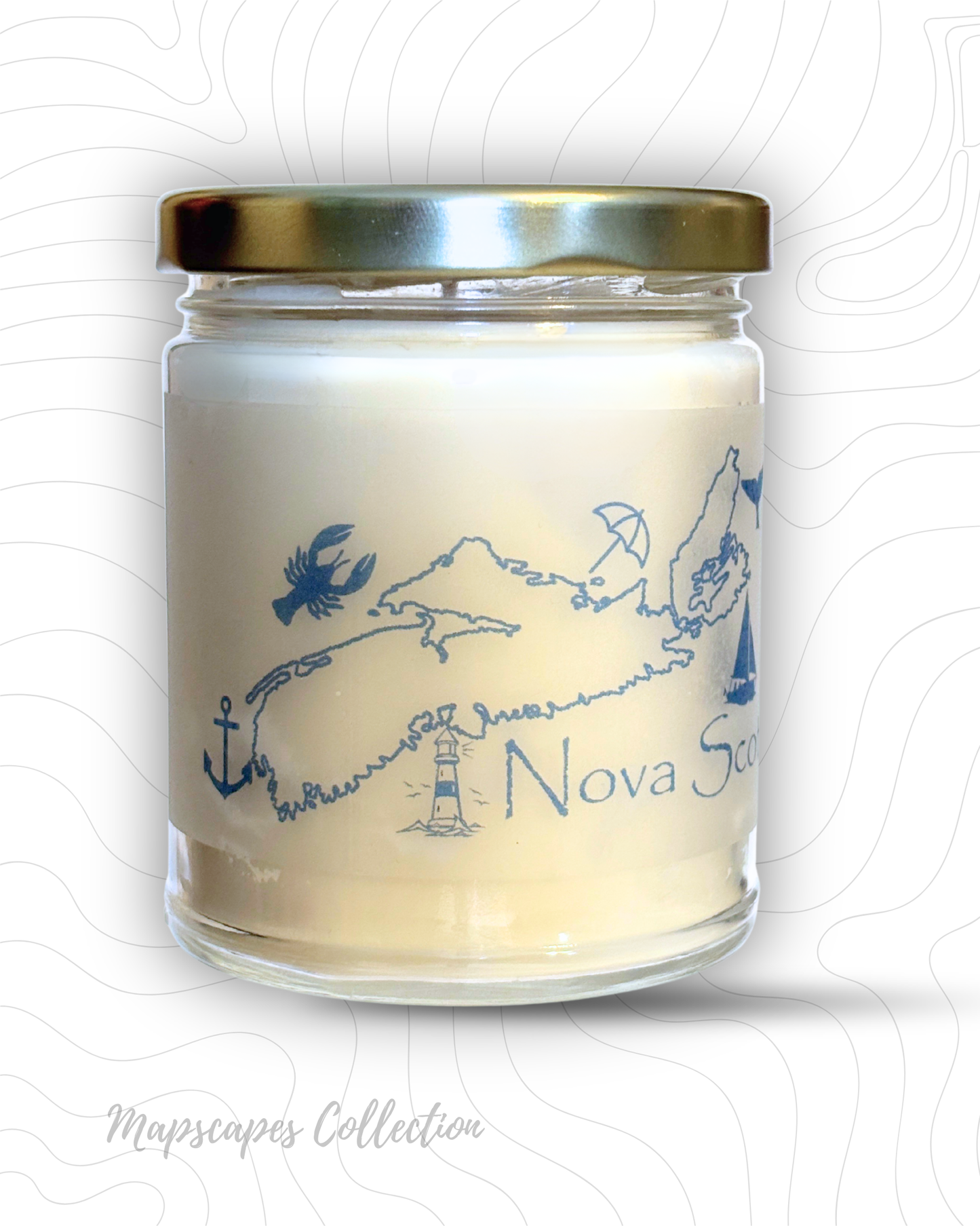 Maritime Mapscapes Candle Collection