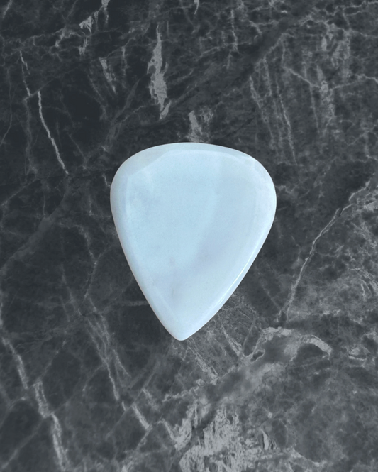 Bay of Fundy Stone Guitar Pick-Bay of Fundy White Agate