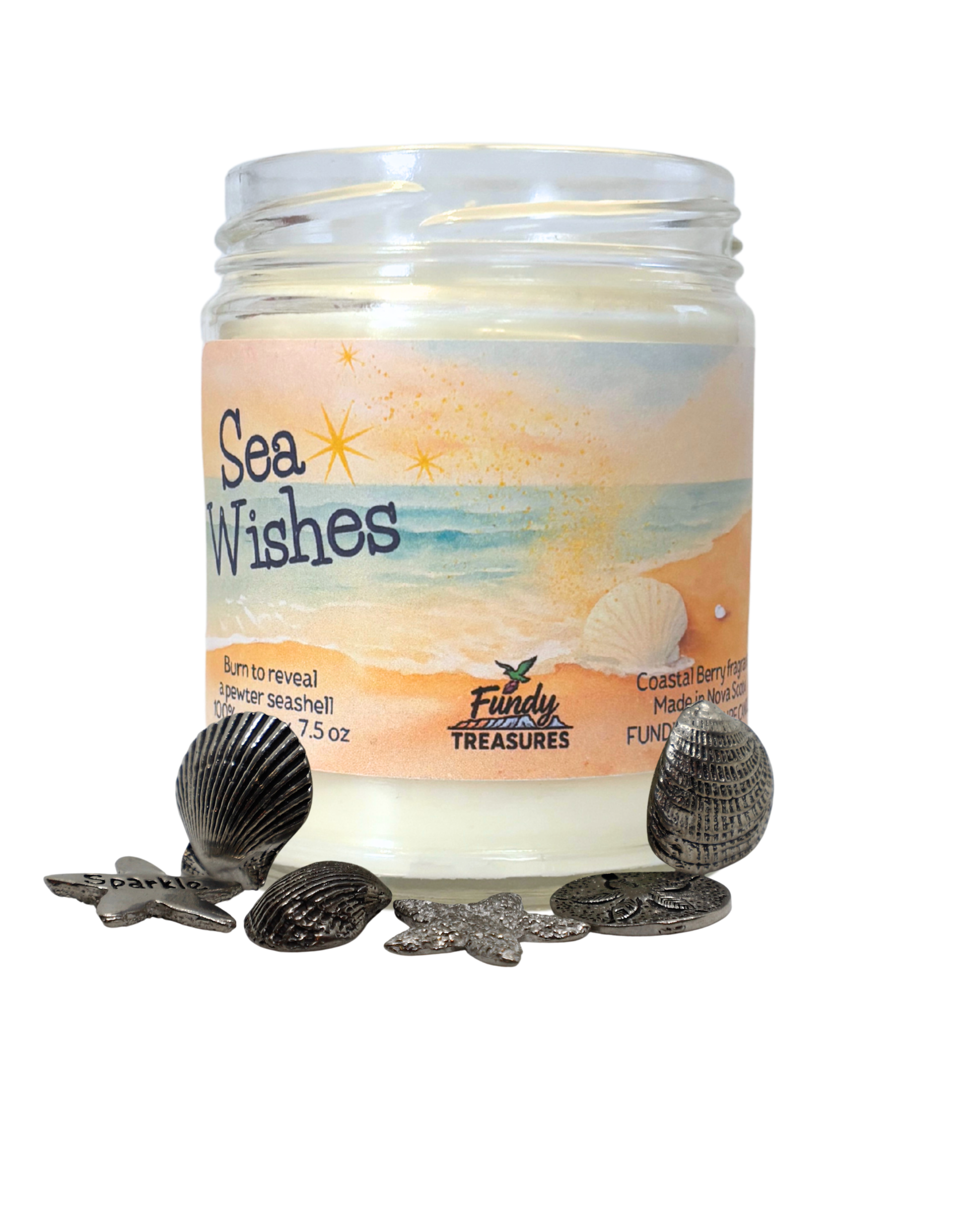 Sea Wishes candle inspired by Atlantic coastal scents