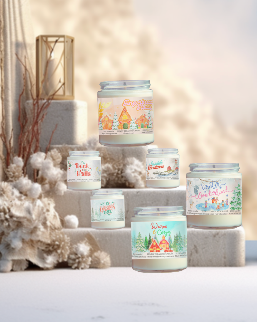 Holiday Cheer Candle Collection