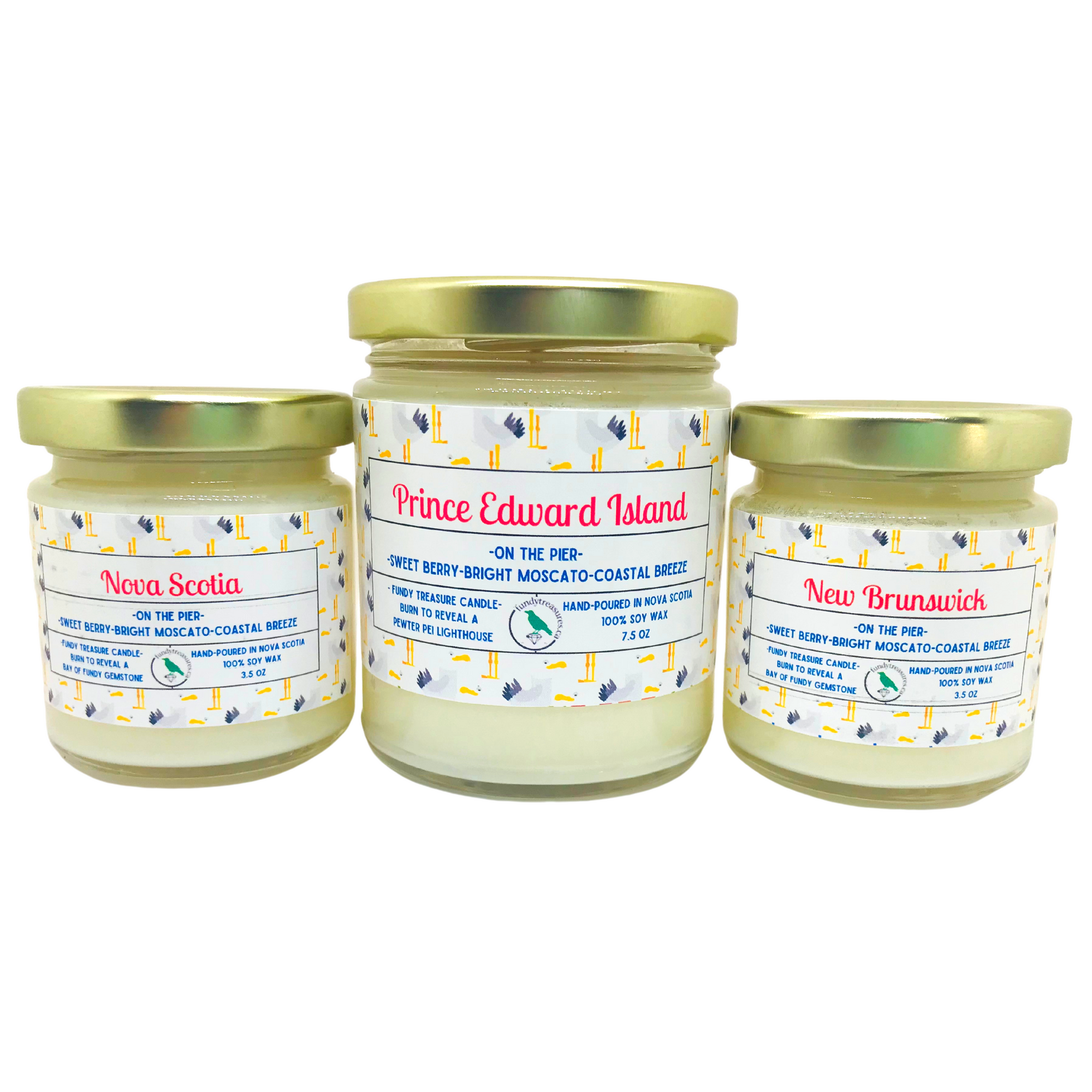 Coastal Charm Candle Collection 7.5 oz