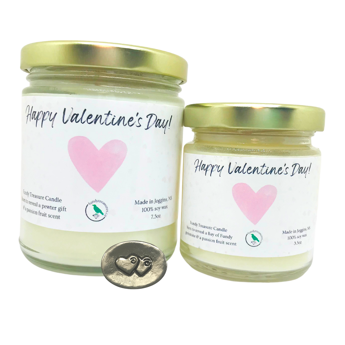 Happy Valentine&#39;s Day Candle