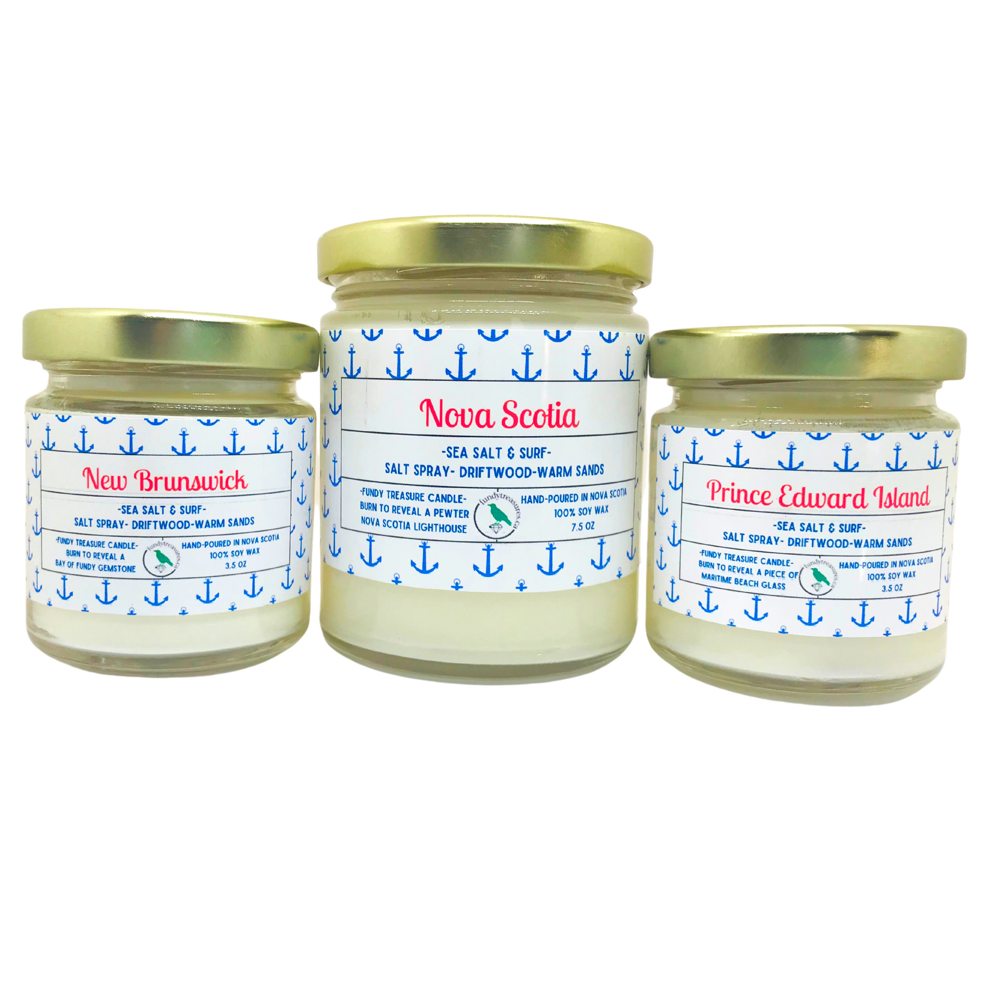 Coastal Charm Candle Collection 3.5 oz