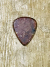 Bay of Fundy Stone Guitar Pick-Red Moss Agate